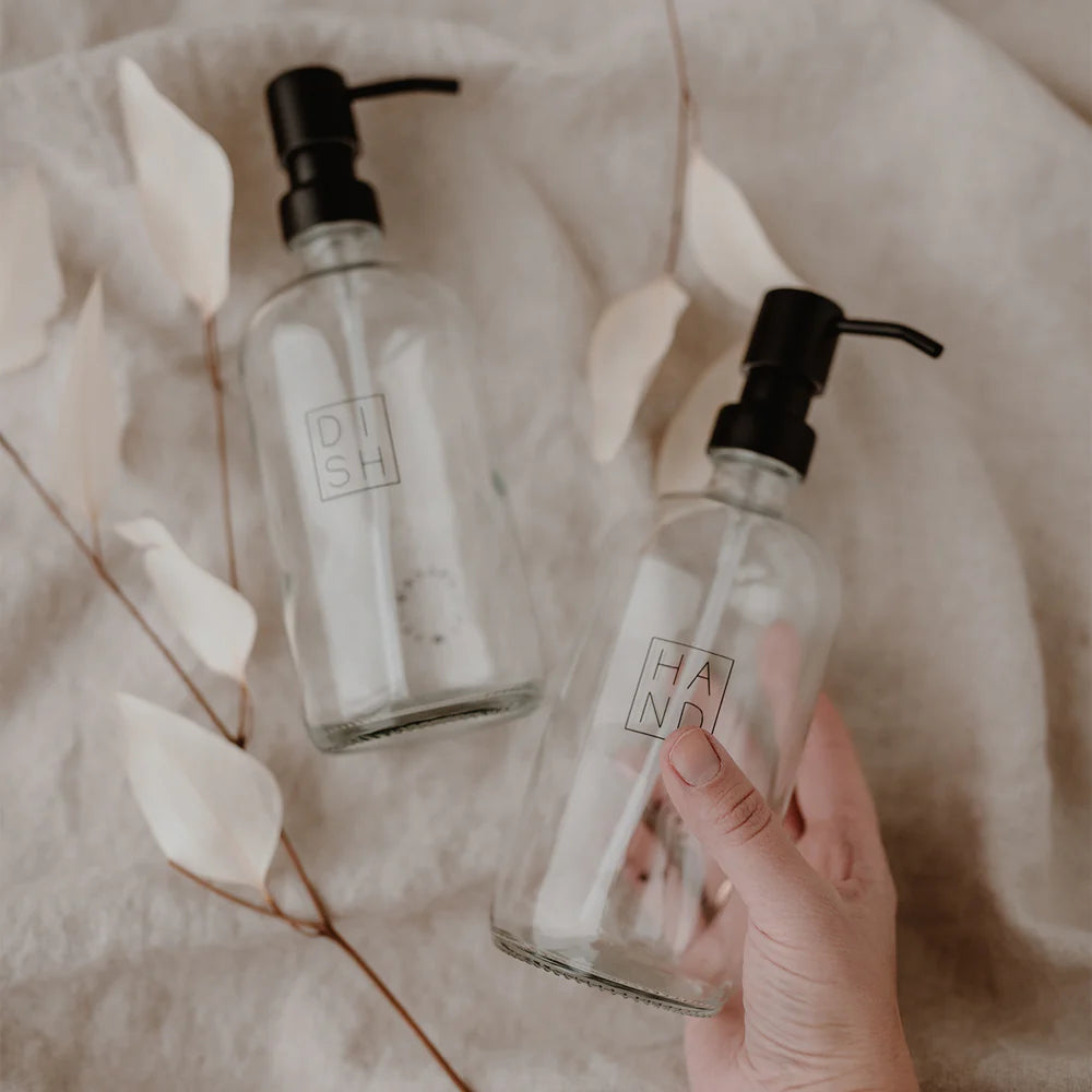 Eulenschnitt Seifenspender Hand transparent 500ml - Interior > Dekoration > Sonstiges von mahina