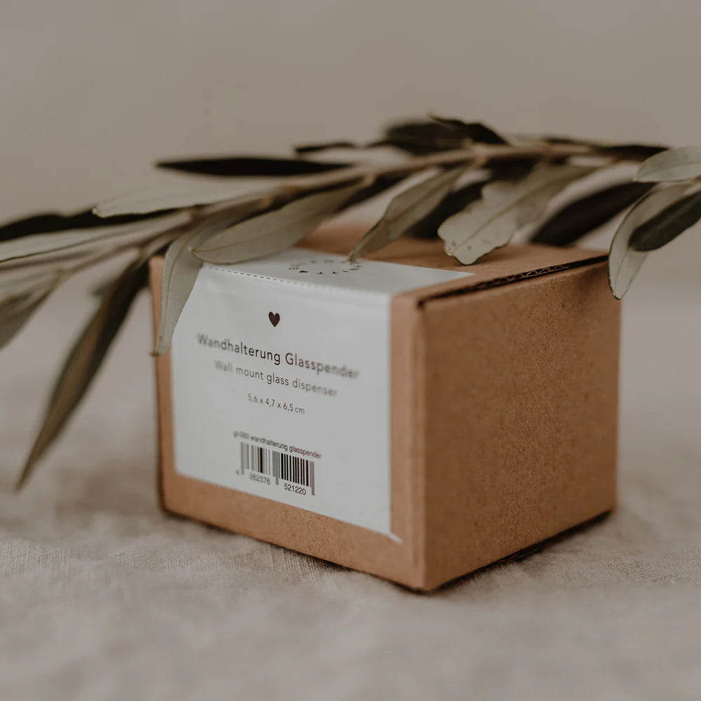 Eulenschnitt Wandhalterung Glasspender - Interior > Dekoration > Sonstiges von mahina