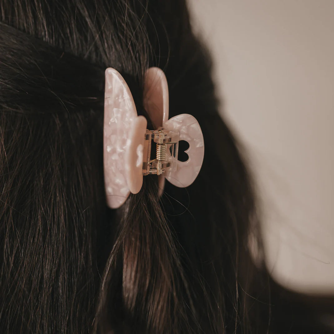 Eulenschnitt Haarspange Herz Blush - Interior > Dekoration > Sonstiges von mahina