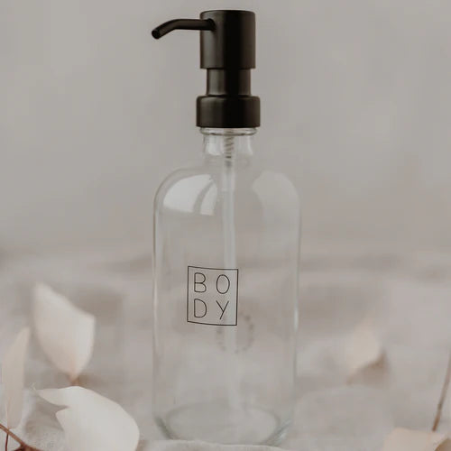 Eulenschnitt Seifenspender Body transparent 500ml - mahina