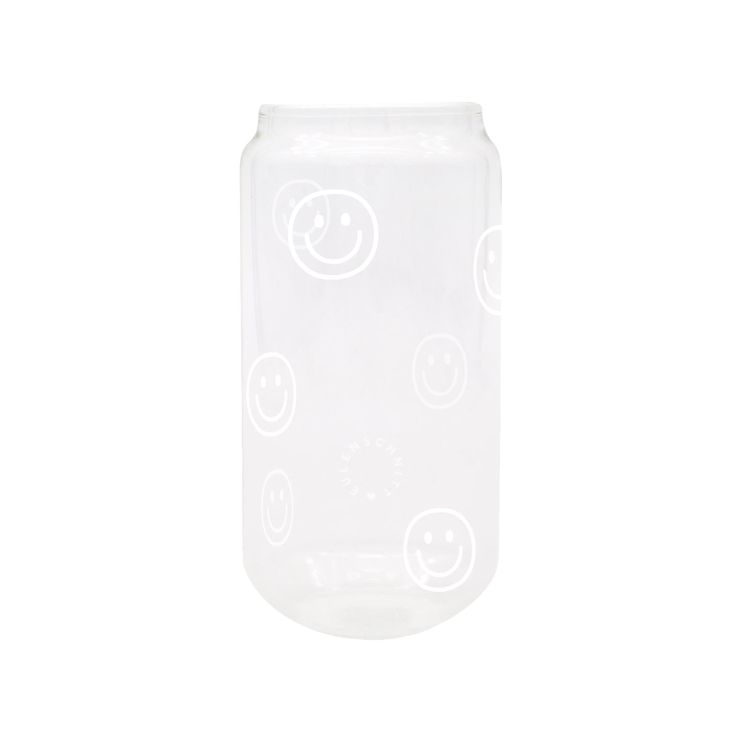 Eulenschnitt Hohes Trinkglas Smileys 500ml - mahina