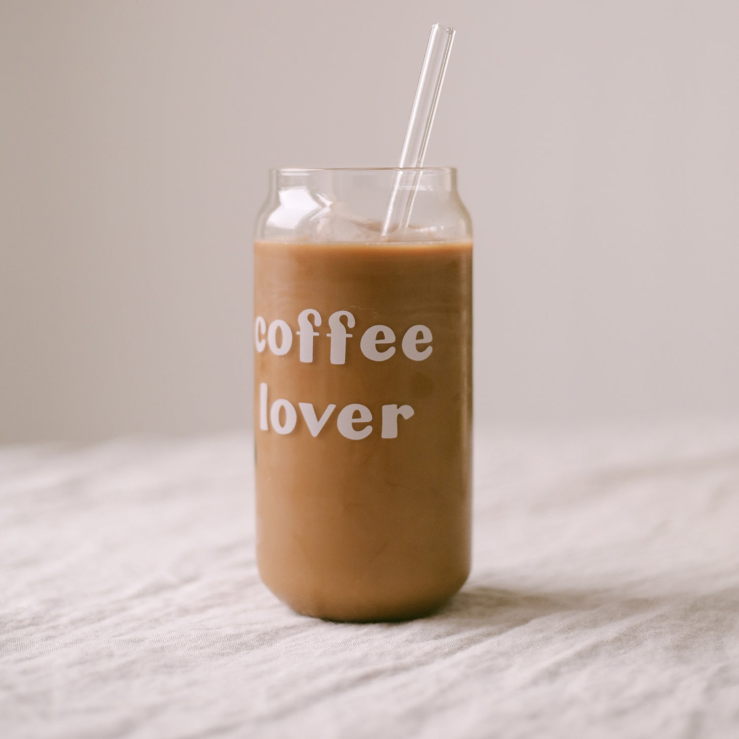 Eulenschnitt Hohes Trinkglas Coffee Lover 500ml - mahina