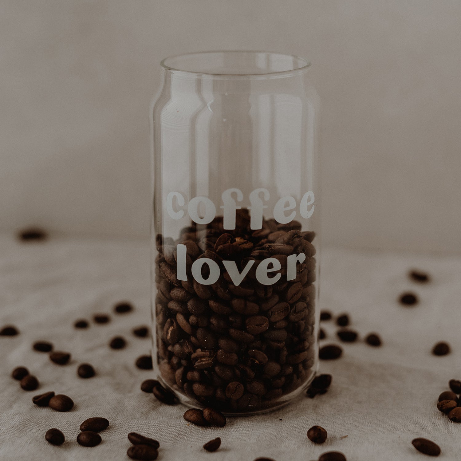 Eulenschnitt Hohes Trinkglas Coffee Lover 500ml - mahina