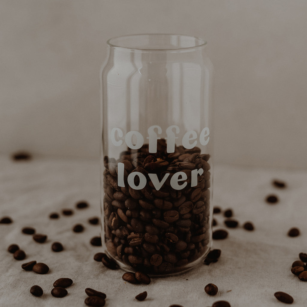 Eulenschnitt Hohes Trinkglas Coffee Lover 500ml - MAHINA
