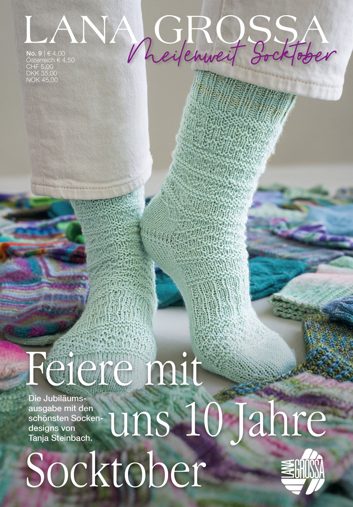 Lana Grossa Heft - Meilenweit Socktober No. 9