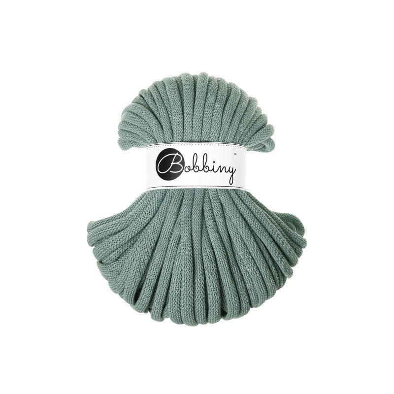 Bobbiny JUMBO Flechtkordel 9mm geflochten Laurel 30m - mahina