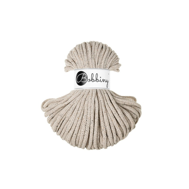 Bobbiny PREMIUM Flechtkordel 5mm geflochten Leopard 50m - mahina