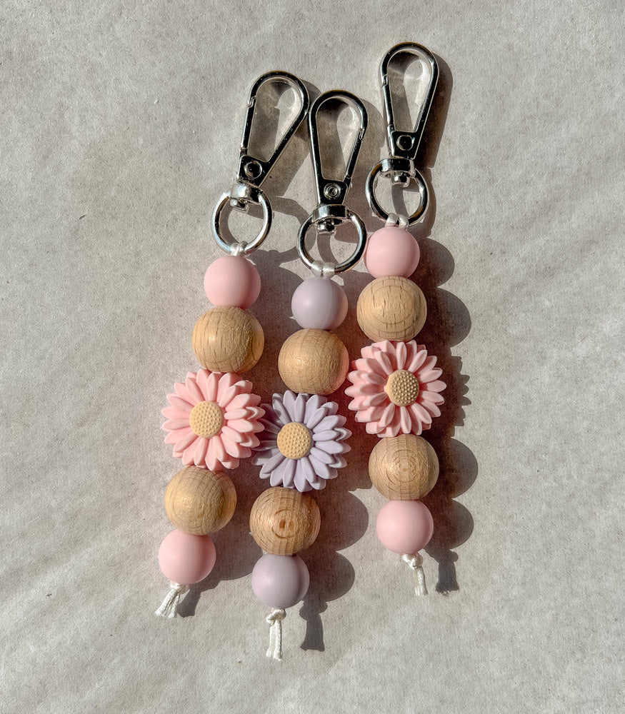 Handgemachter Schlüsselanhänger "Daisy" - Interior > MAHINA Handmade > Schlüsselanhänger von mahina