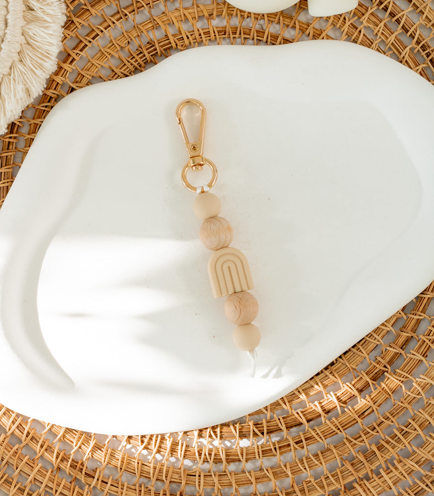 Handgemachter Schlüsselanhänger "Rainbow" - Interior > MAHINA Handmade > Schlüsselanhänger von mahina