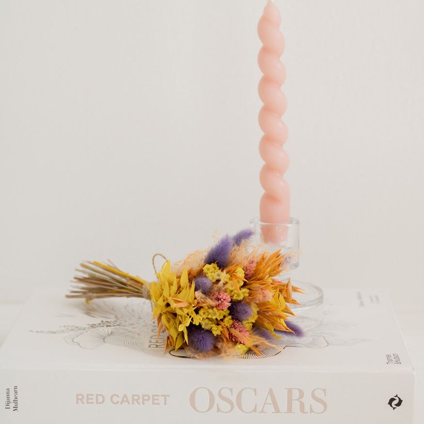 Kleiner Trockenblumenstrauß  "Colorful" - Trockenblumen -> Sträuße von mahina