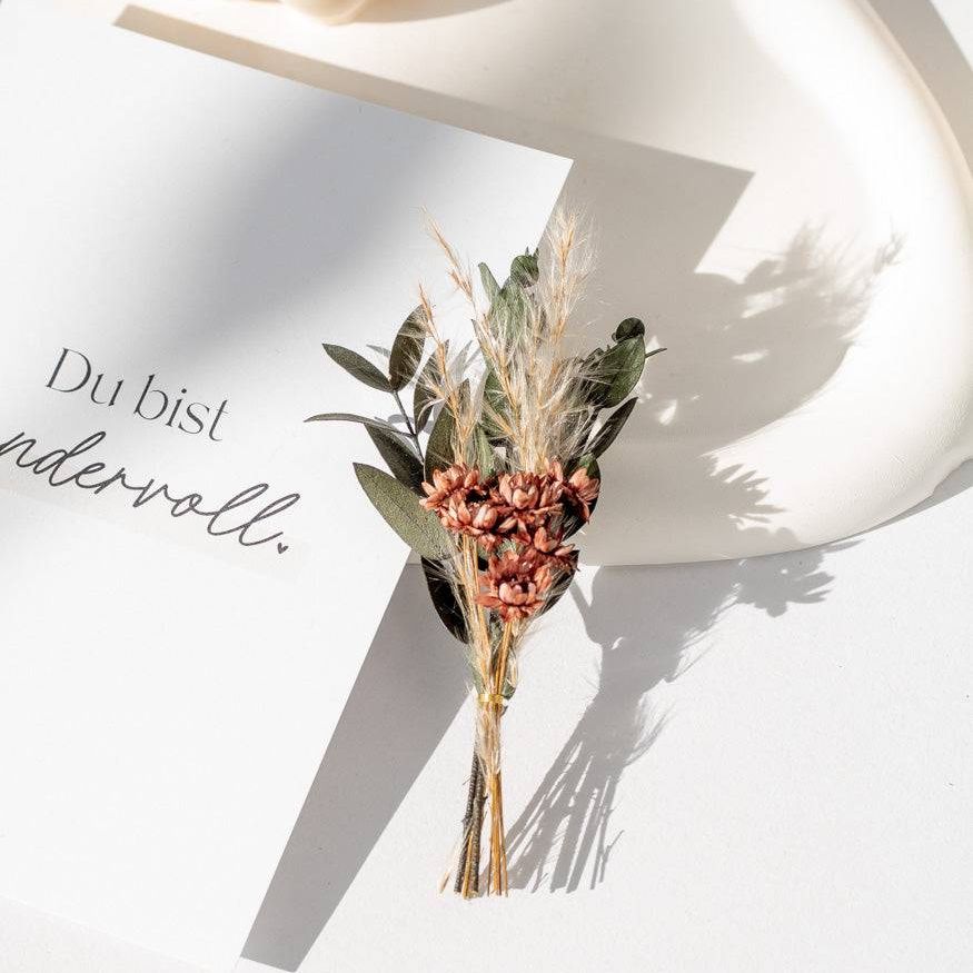 Mini Bouquet aus Trockenblumen