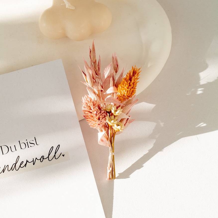 Mini Bouquet aus Trockenblumen "Wild Crush" - mahina