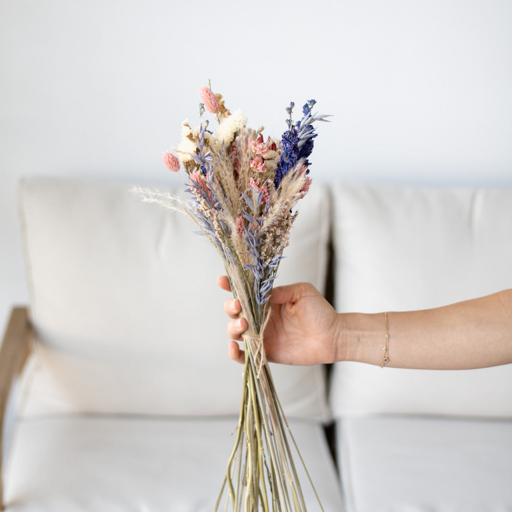 Mittlerer Trockenblumenstrauß "Summerfeelings" - Trockenblumen -> Sträuße von mahina