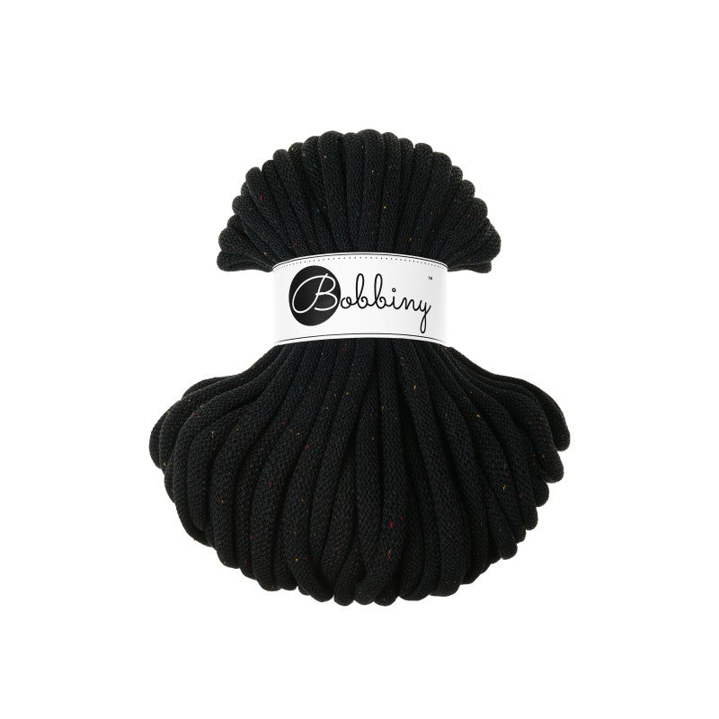 Bobbiny JUMBO Flechtkordel 9mm geflochten Midnight Dust 30m
