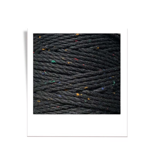 Bobbiny Makramee Garn 1,5mm 3ply Midnight Dust 100m