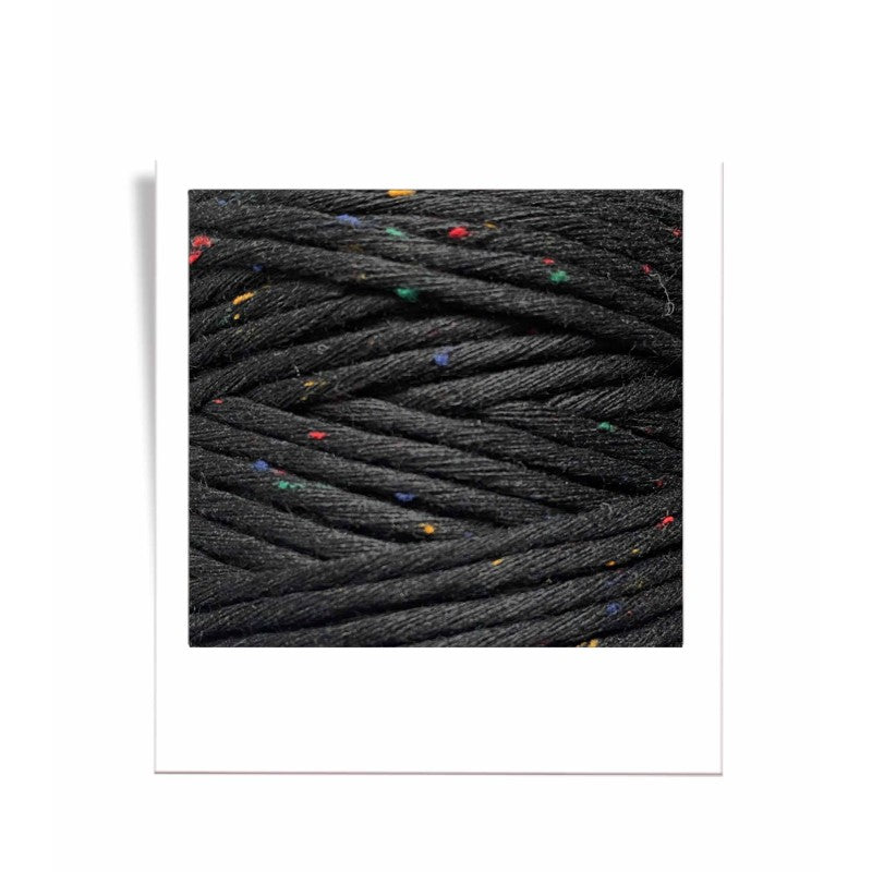 Bobbiny Makramee Garn 1,5mm gezwirnt Midnight Dust 100m