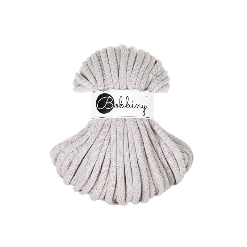Bobbiny JUMBO Flechtkordel 9mm geflochten Moonlight 30m - mahina