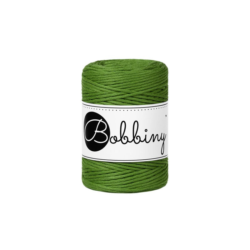 Bobbiny Makramee Garn 1,5mm gezwirnt Moss Green 100m - mahina