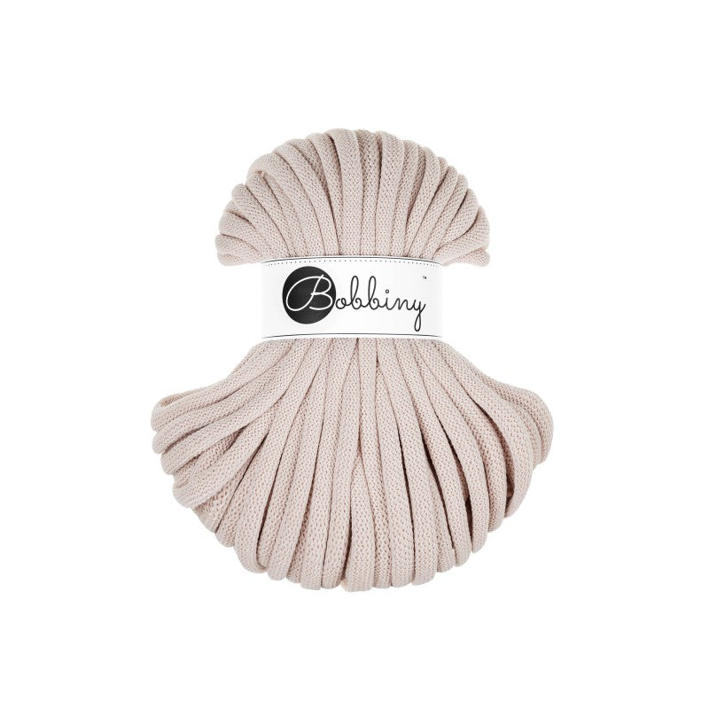 Bobbiny JUMBO Flechtkordel 9mm geflochten Nude 30m - mahina