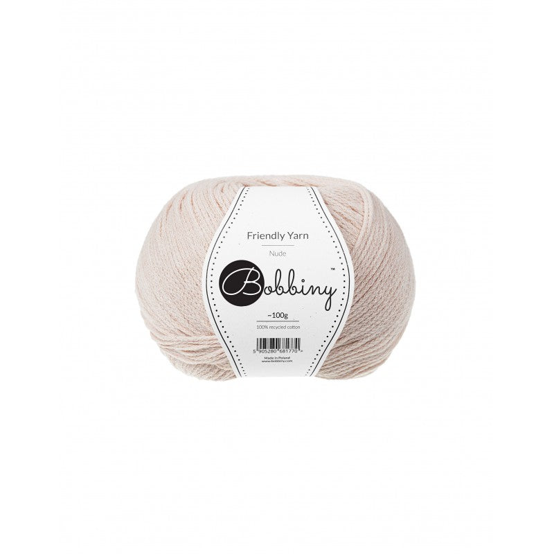 Bobbiny Friendly Yarn Nude 100g - mahina