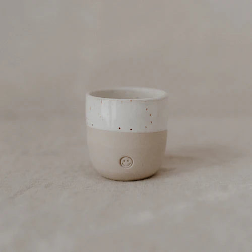 Handgemachter Espresso Becher Smiley - mahina