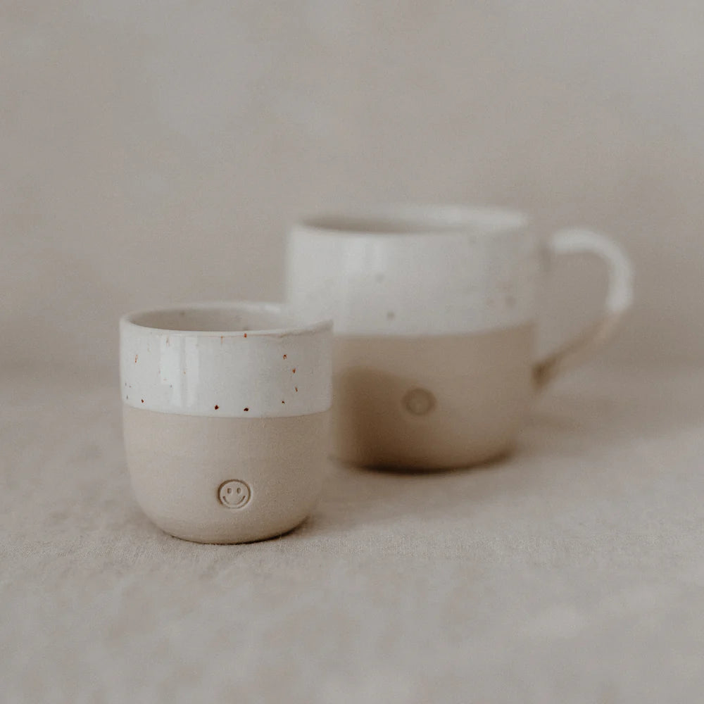 Handgemachter Espresso Becher Smiley - mahina