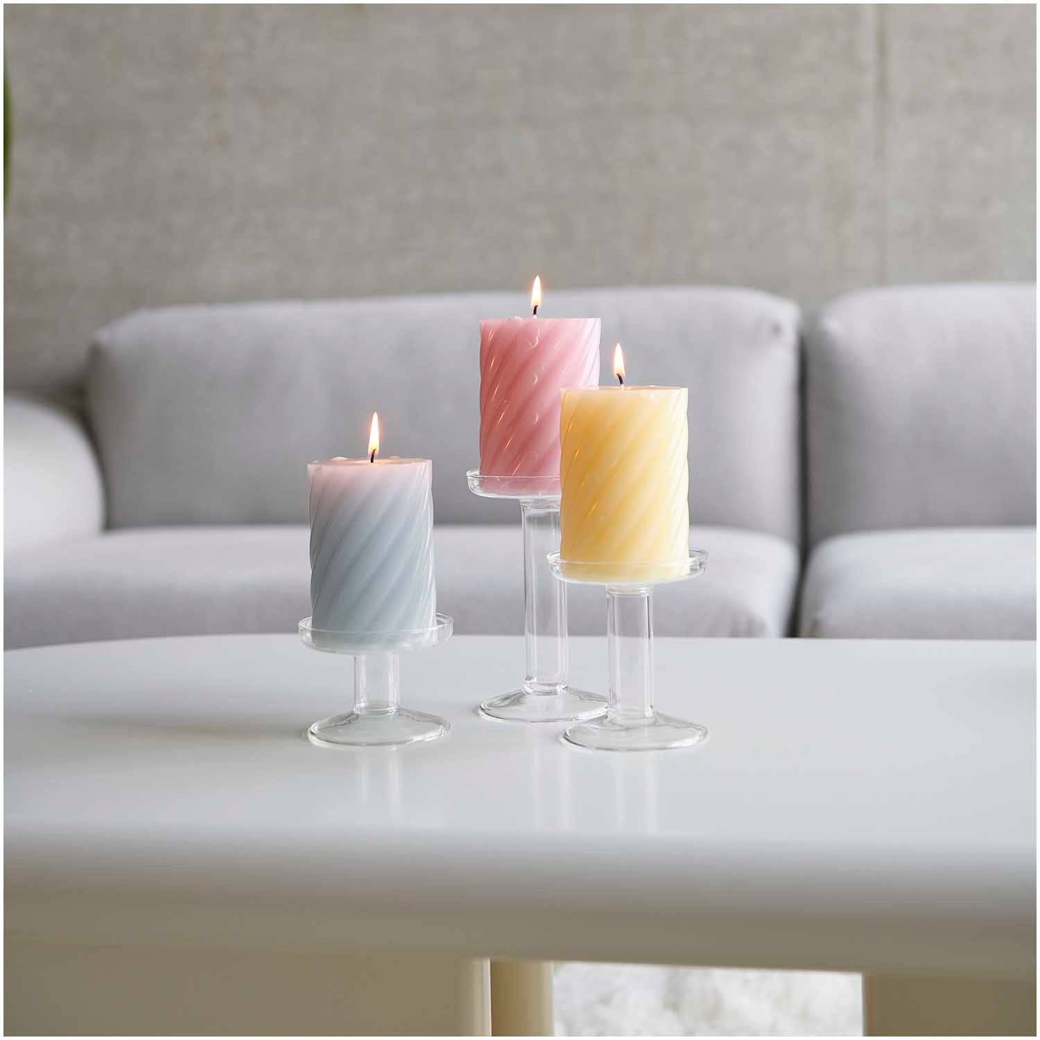 Glas-Kerzenhalter, verschiedene Größen - Interior > Dekoration > Windlicht von mahina