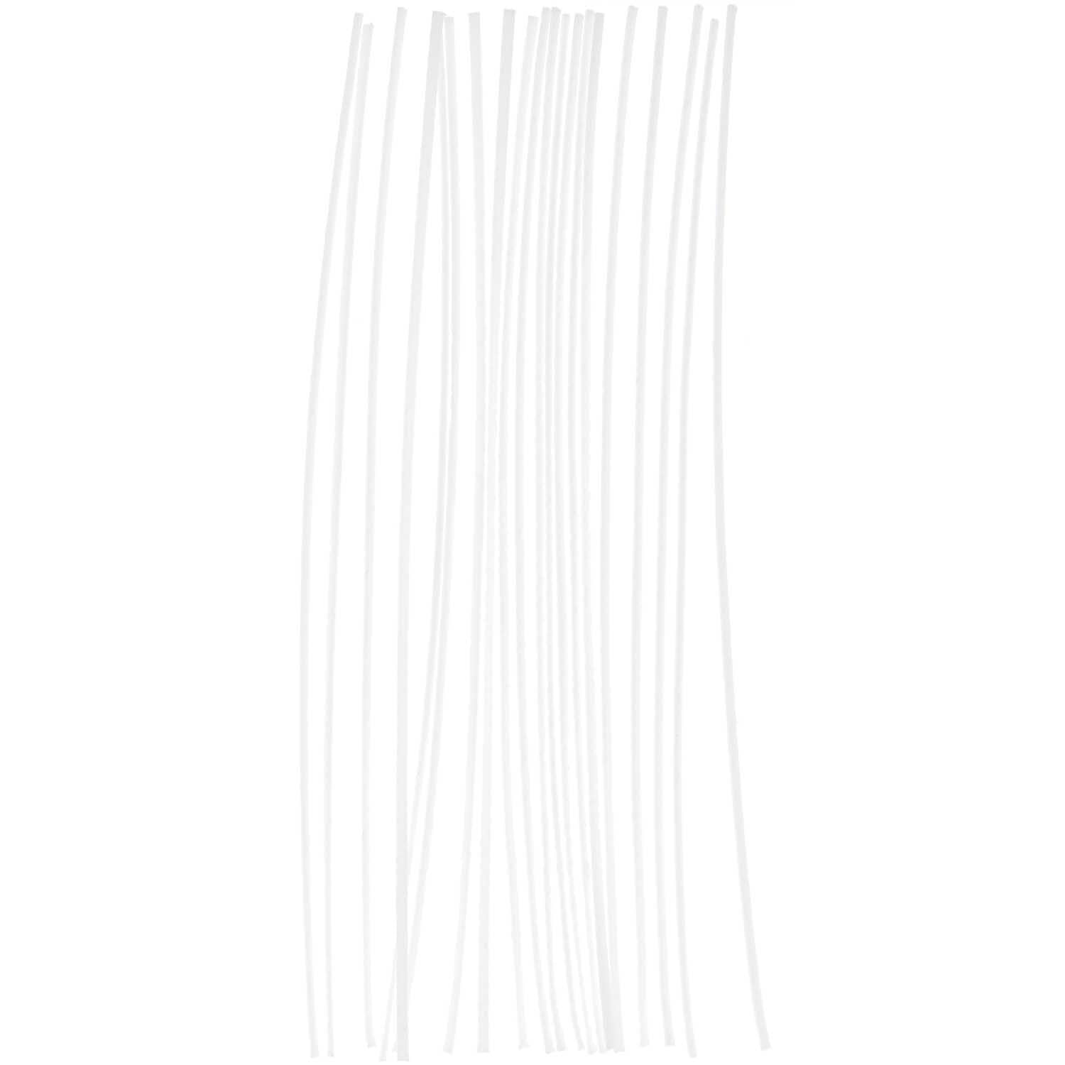 Kerzendochte gewachst 20cm, 20 Stück - Bastelbedarf -> Gießen von mahina