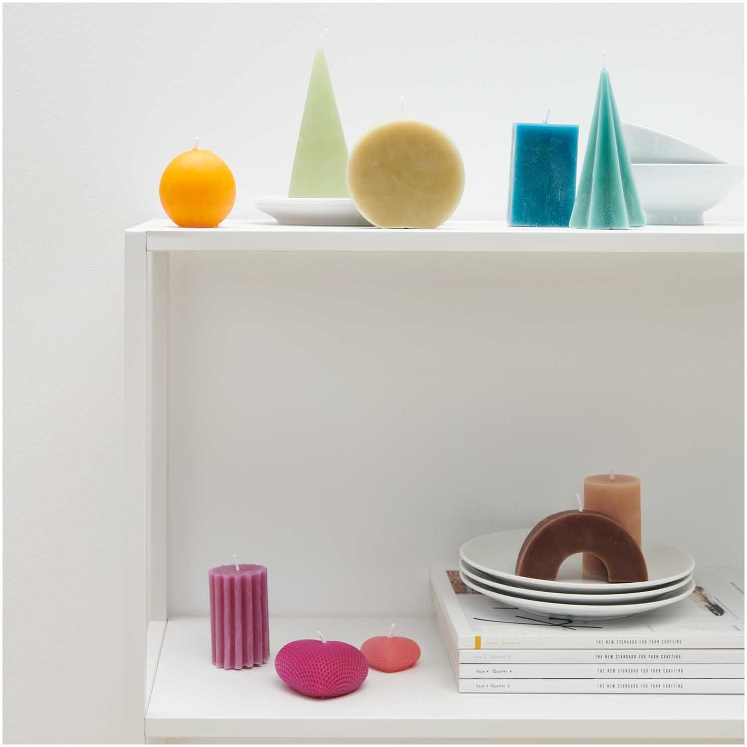 Kerzengießform Kugel, 74x74x65mm - Bastelbedarf -> Gießen von mahina