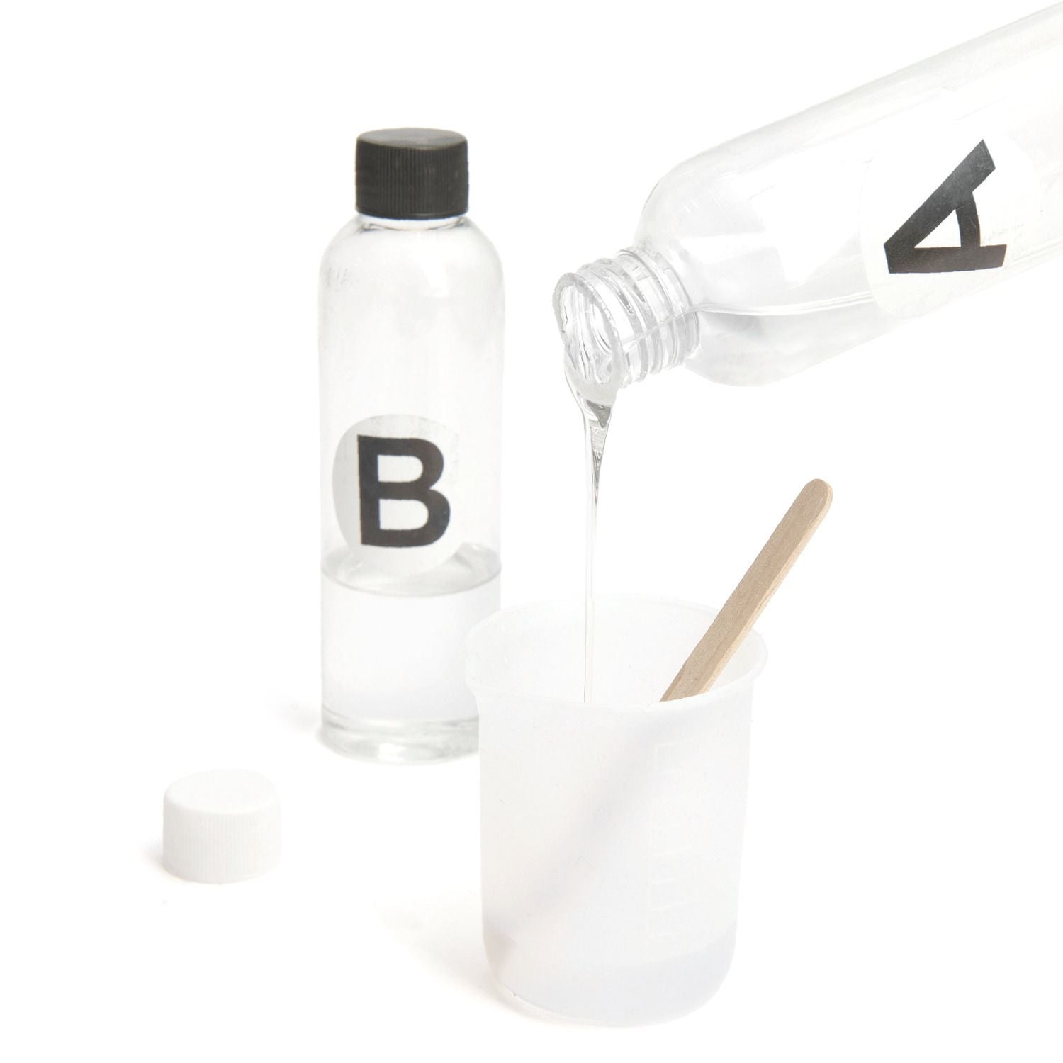 Messbecher Set aus Silikon, 100ml & 350ml - Bastelbedarf -> Gießen von mahina