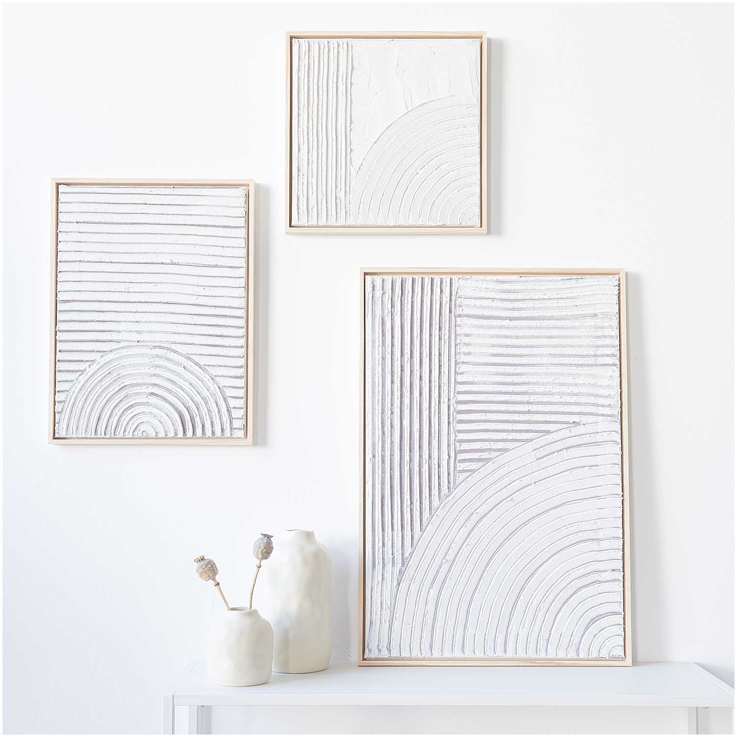 Objektrahmen natur 10,8x10,8cm - Bastelbedarf -> Karabiner von mahina