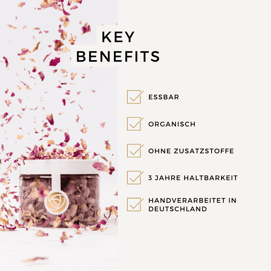 Rosie Rose "Damaszener Rosenblätter" - Essblüten von mahina