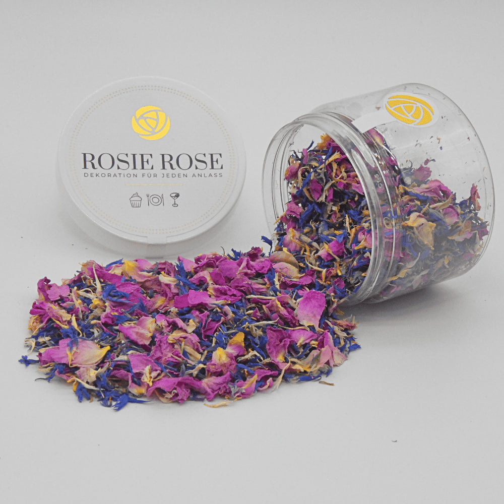Rosie Rose "Blüten Mix" 10g - Essblüten von mahina
