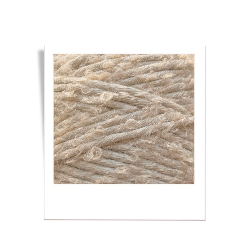 Bobbiny Makramee Garn 3mm Bouclé 100m Sand