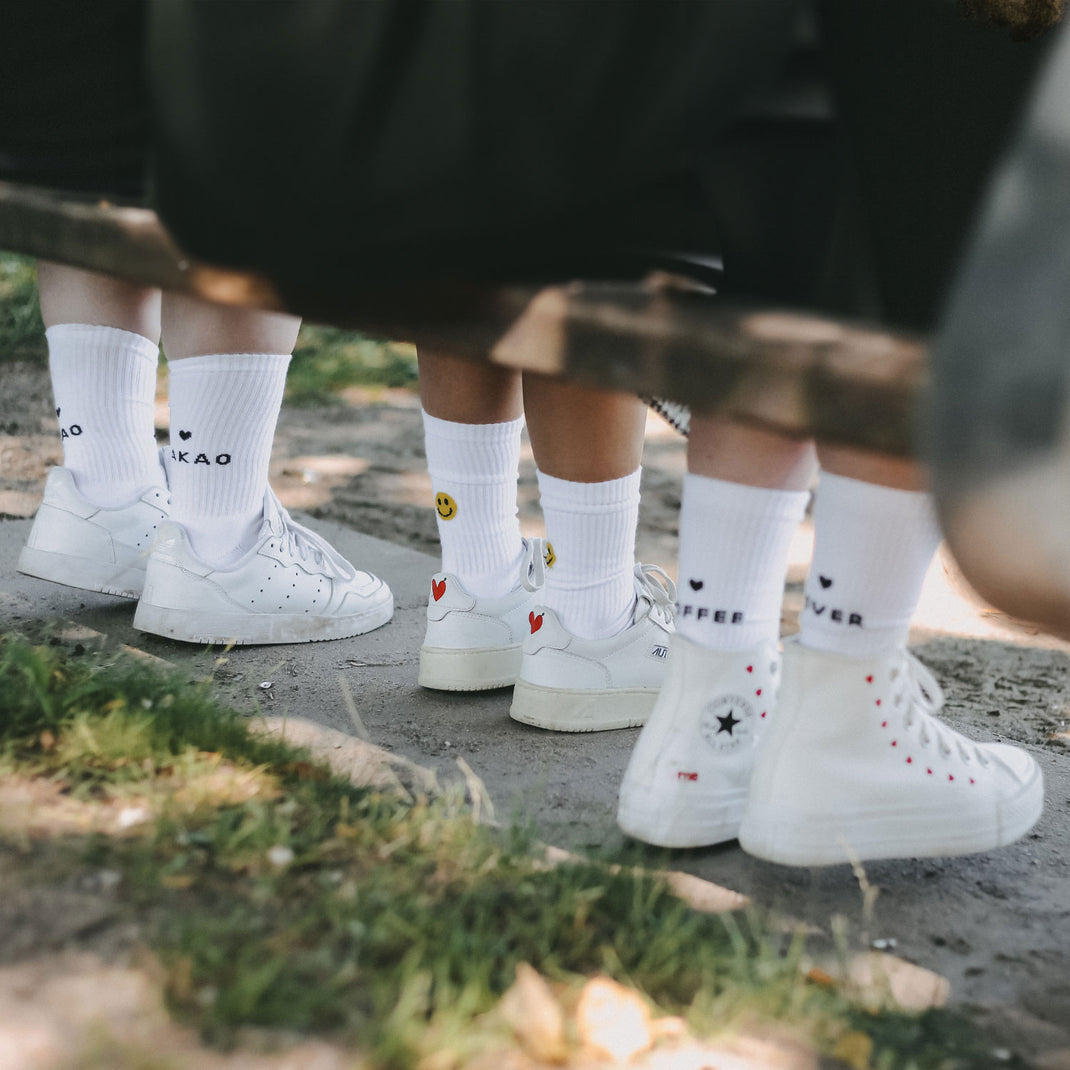 Eulenschnitt Socken Ciao Kakao