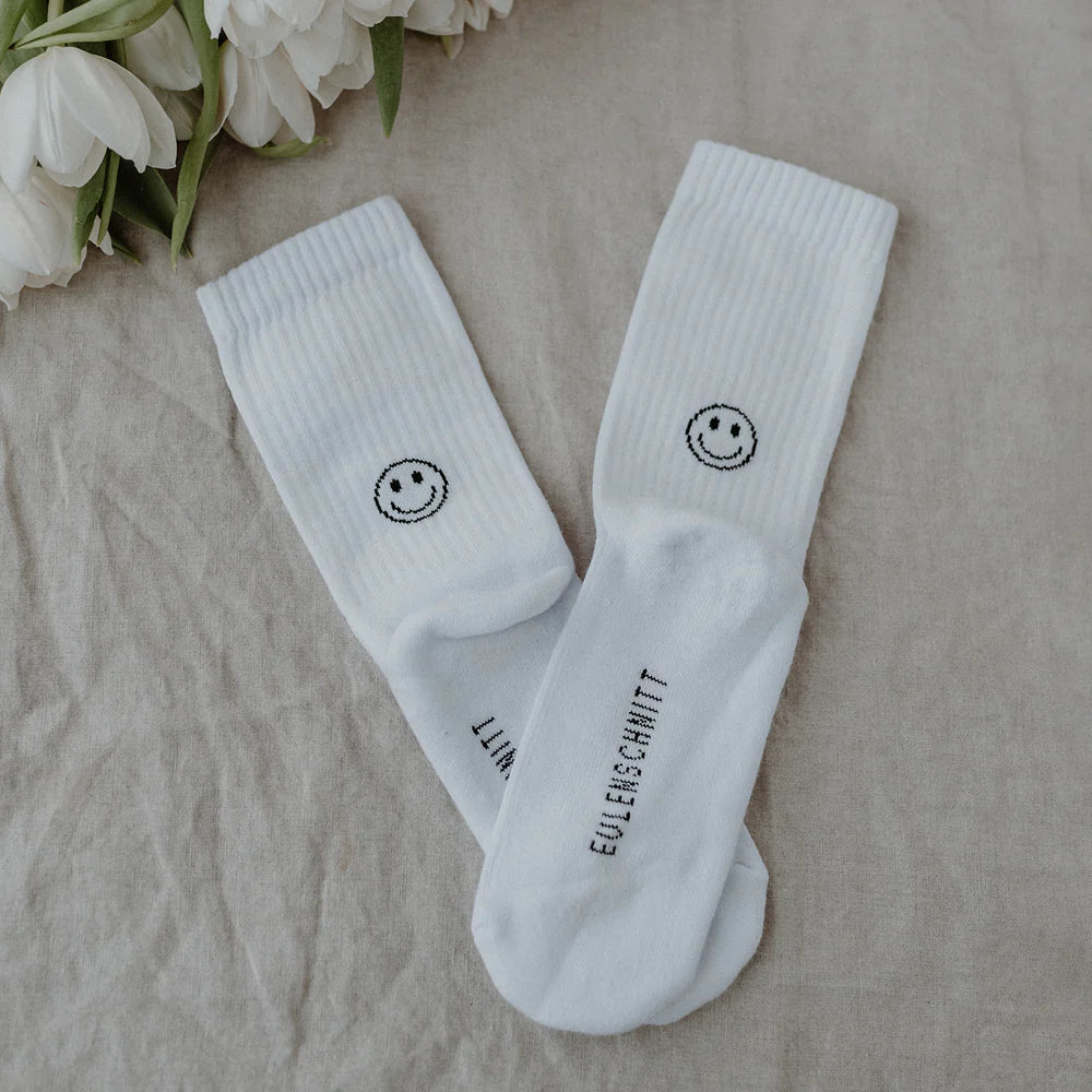 Eulenschnitt Socken Smiley - mahina