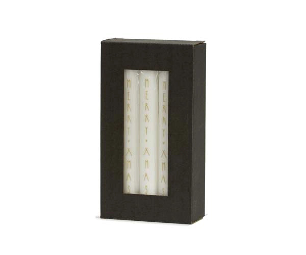 Kerze "Christmas" 2,2x19cm in verschiedenen Sorten - mahina