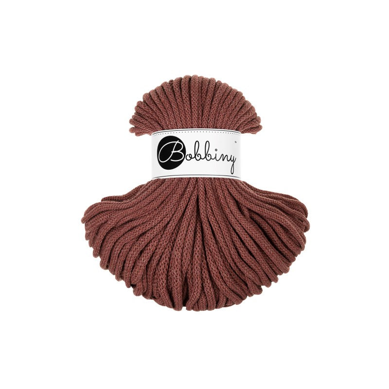 Bobbiny PREMIUM Flechtkordel 5mm geflochten 50m verschiedene Farben - mahina