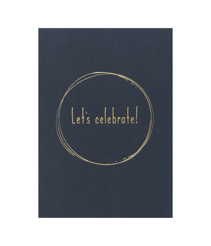 Geschenkkarte "Let's Celebrate" - MAHINA