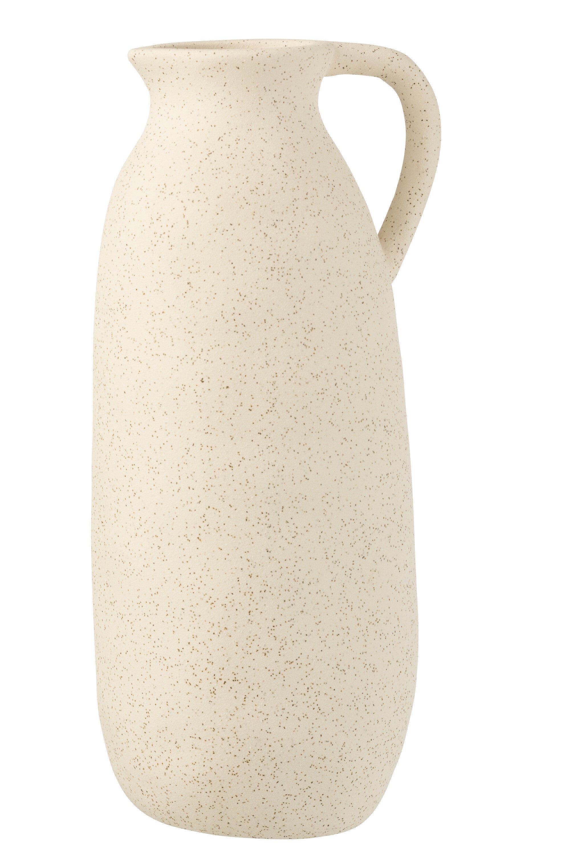 Handgemachte Vase "Toskana" in beige, verschiedene Größen - mahina