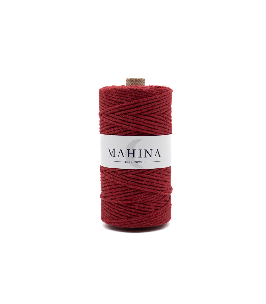 MAHINA Garn 2mm geflochten 150m verschiedene Farben - mahina