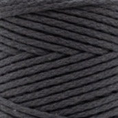 MAHINA Garn 2mm geflochten Anthrazit 150m - mahina