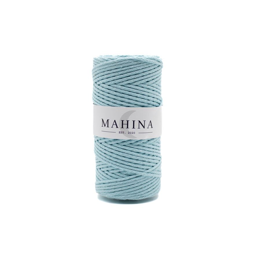 MAHINA Garn 2mm geflochten Mint 150m - mahina