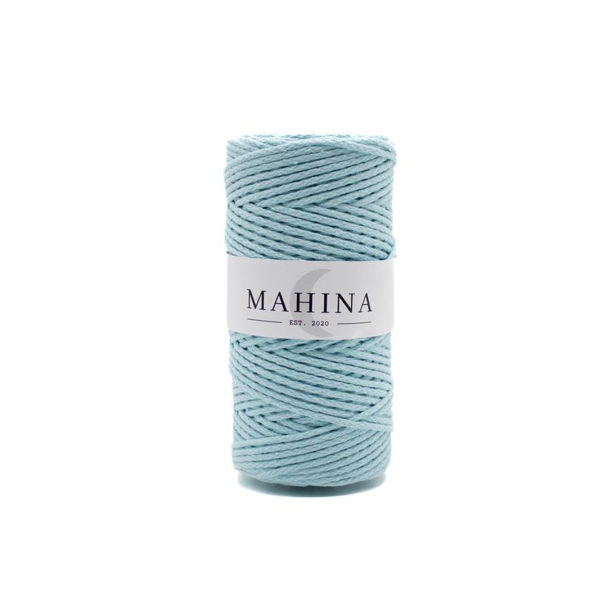 MAHINA Garn 2mm geflochten Mint 150m - MAHINA