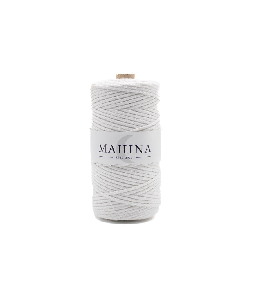 MAHINA Garn 2mm geflochten 150m verschiedene Farben - mahina
