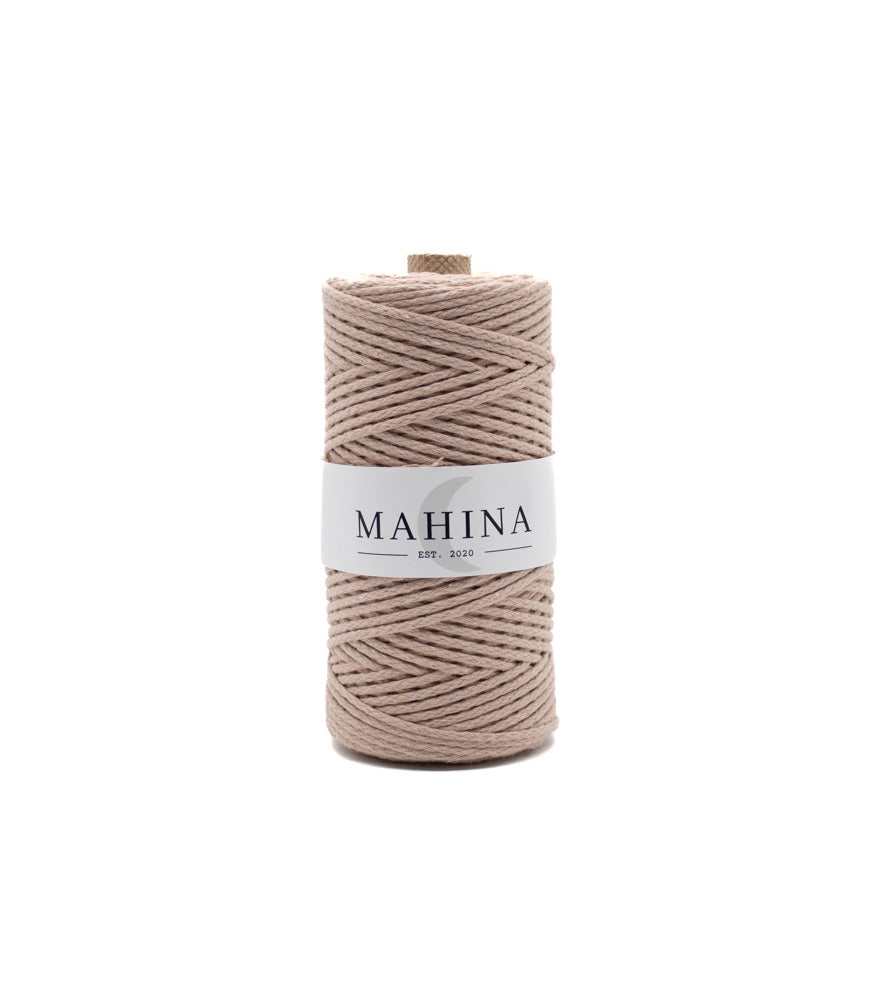 MAHINA Garn 2mm geflochten 150m verschiedene Farben - mahina