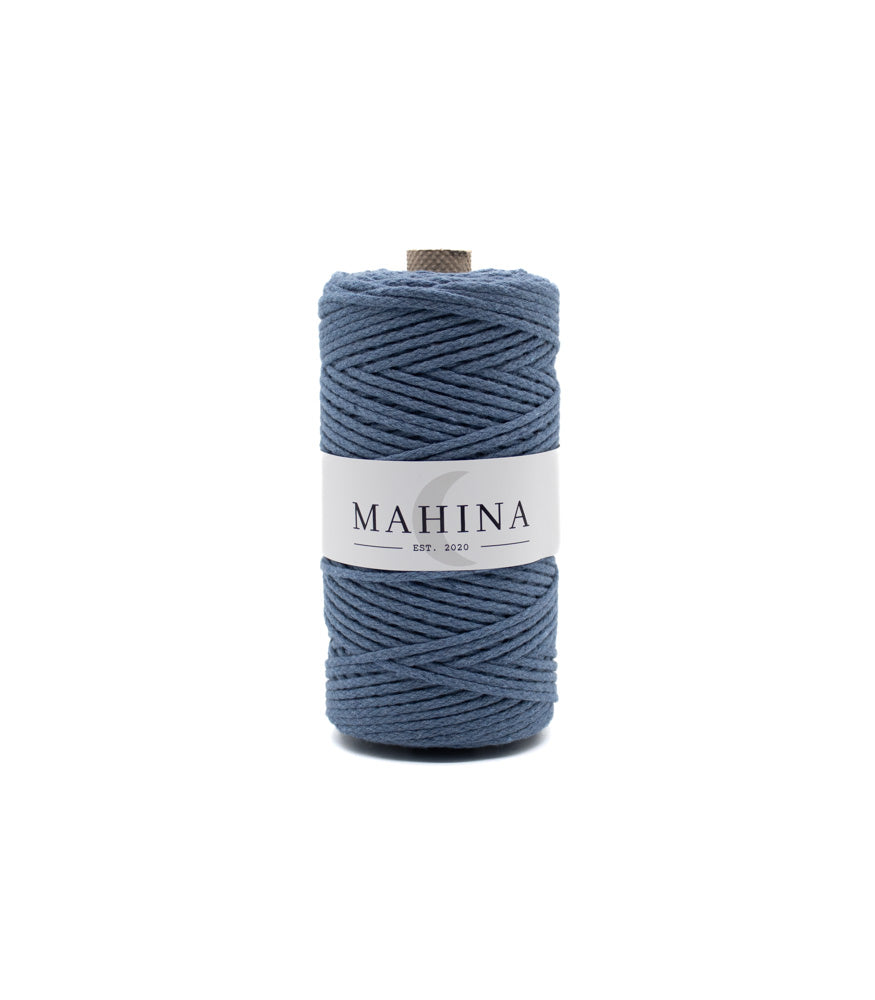 MAHINA Garn 2mm geflochten 150m verschiedene Farben - mahina