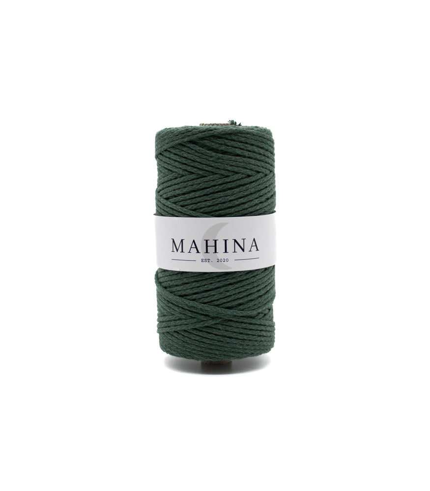 MAHINA Garn 2mm geflochten 150m verschiedene Farben - mahina