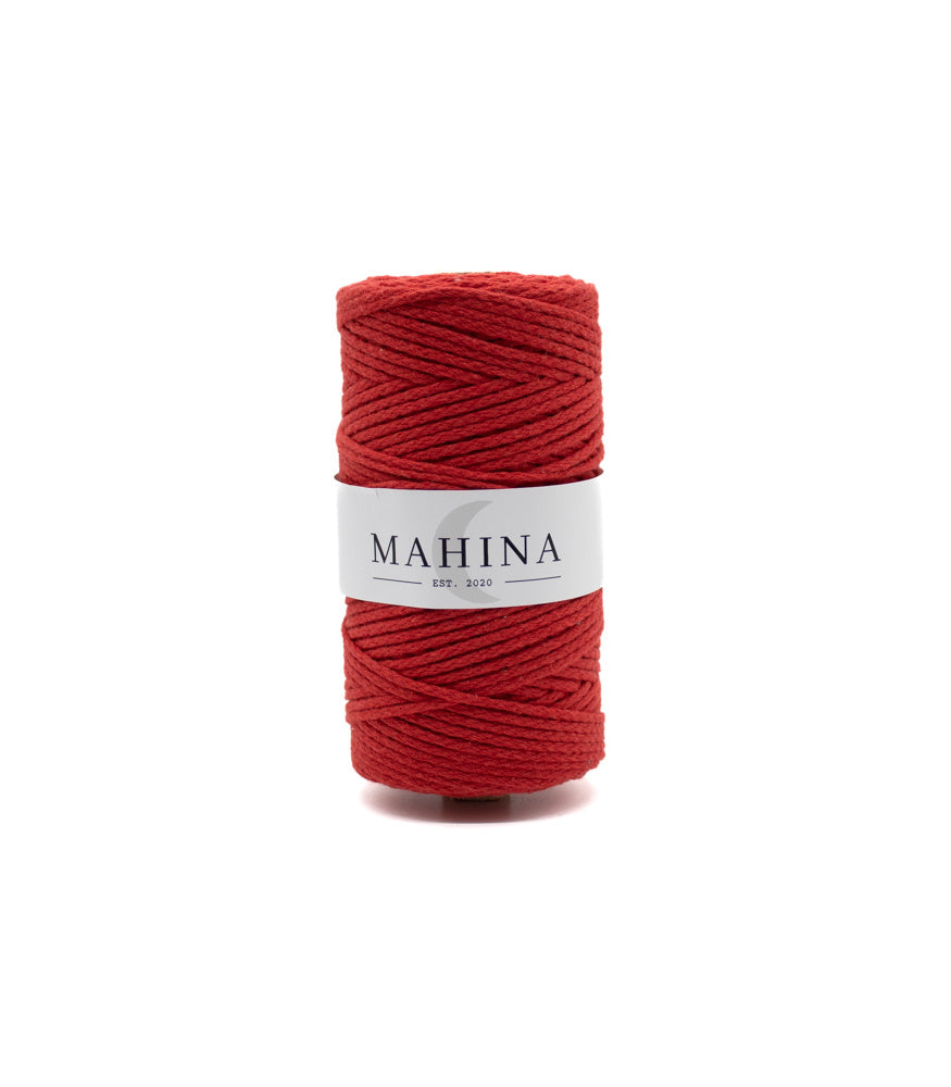 MAHINA Garn 2mm geflochten 150m verschiedene Farben - mahina