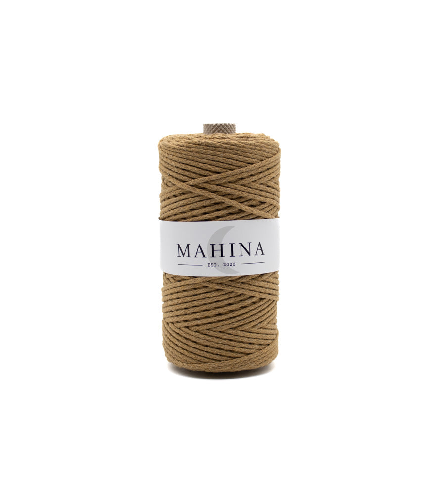 MAHINA Garn 2mm geflochten 150m verschiedene Farben - mahina